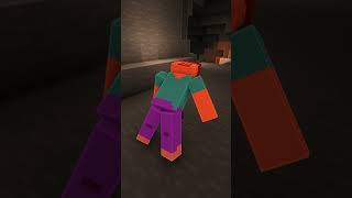 Steve saved Alex From the Minecraft Warden! #shorts