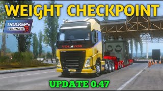 🚚Fully Reworked Highway! - Weight Station and Many | New Updates 0.47.1 in Truckers Of Europe 3 Toll