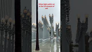 Public Art "Urban Light" at the #losangeles #musuem of #art