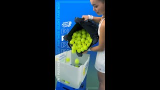 🎾 Our ball machine’s 300-ball capacity keeps you on the court longer!