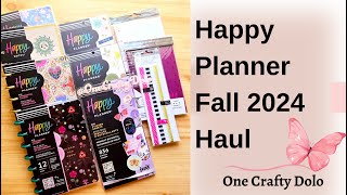 Happy Planner Fall 2024 Haul