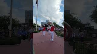 Magic Kingdom Fourth of July Flag Retreat Ceremony