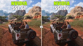 Nvidia Drivers (551.61) vs (551.76) Test in 7 Games RTX 3060Ti - Comparison Test