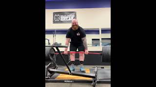 ME Lower 8/2/24: 605 2 inch deficit deadlift