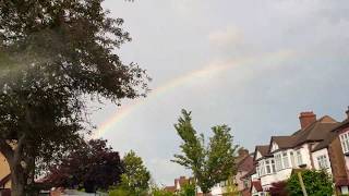 We Just Saw a Double Rainbow in UK