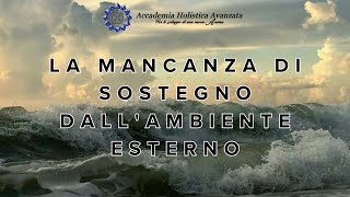 La mancanza di sostegno dall'ambiente esterno