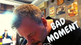 Chef CHOKES in restaurant while making a youtube video #shorts