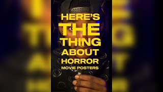 Here’s what I learnt from making Horror Movie Posters #photoshop