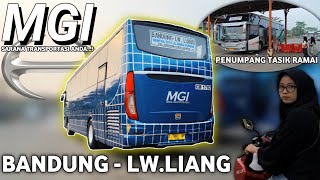 ALHAMDULILLAH PENUMPANG BUDIMAN PAGI INI LUMAYAN || MGI MASIH MENDOMINASI TERMINAL LEUWILIANG...