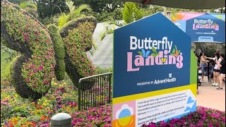 Butterfly Landing Flower and Garden Festival - EPCOT 2024