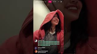 Blackpink Lalalisa ft. Rosalia New Woman 1st IG Live in LA 8.18.24