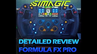 DETAILED REVIEW SIMAGIC FX PRO FORMULA WHEEL | DO WE NEED MORE THAN THIS?