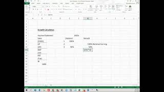 Stock Valuation Series - Growth Calculation (Basic Concept)