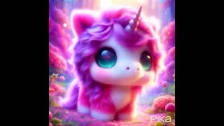 Ai generated hypercute unicorn