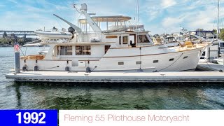 55' FLEMING PILOTHOUSE MOTOR YACHT 1992