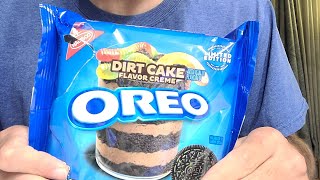 New! Dirt Cake Oreos Food review!