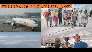 Travel to Dubai 1st time by  Emirates Flight Boeing 777  Complete Video