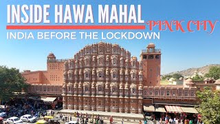 Inside Hawa Mahal "The Palace of Winds" Walking Tour | Pink City Jaipur | India Travel