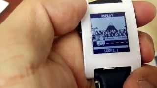 Pebble Smartwatch Game App FitCat