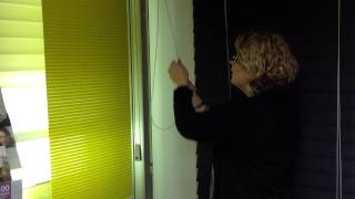 Luxaflex Twist Roller blind in action