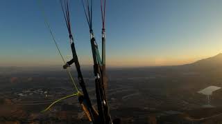 My first paragliding solo flight from Crestline