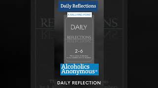 A.A Daily Reflection -2-6 - A RALLYING POINT #jftguy #alcoholicsanonymous #narcoticsanonymous