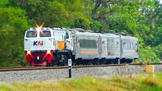 KERETA PENDEK SUPER NGEBUT KLB UJI KECEPATAN TEMBUS 120KM/JAM