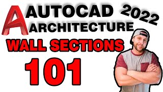 #5 - How to draw a basic Architectural Wall Section!