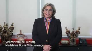 Señora Viceministra de Turismo - Ceremonia de Recertificación de Machu Picchu