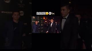 Rodri arrived at the Ballon d’Or Conference🥇🐐⚽️ #ballondor #football #spain