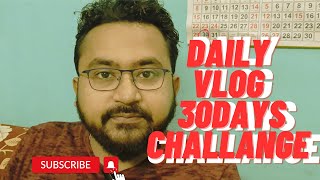 30 Days Challenge | Daily Vlog #youtuber