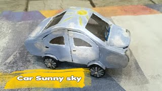 Машина Солнечное небо / Car Sunny sky