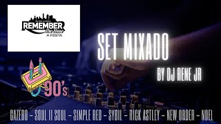 SET MIXADO DAS ANTIGAS INTERNACIONAL (REMEMBER THE TIME - Segunda Edição) - DJ RENE JR