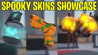 OPENING 10 SPOOKY CRATES IN RIVALS (SPOOKY SKINS SHOWCASE) HALLOWEEN EVENT ROBLOX!