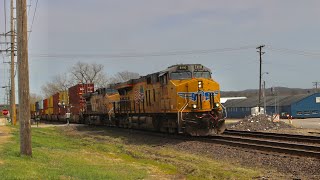 UP and BNSF Action Around St. Louis! 4/10/22