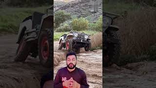 Mahindra jeep off roading | #trending #offroad #offroading #jeep #mahindra