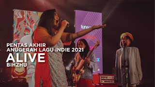 Pentas Akhir Anugerah Lagu Indie 2021: Bihzhu - Alive.