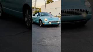 Ford Thunderbird classic cruising at big boy troy car meet