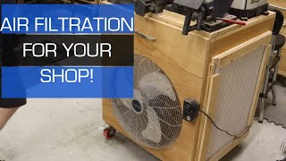 DIY Woodshop Air Filtration System