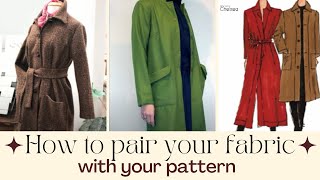 How to pair your fabric with your pattern