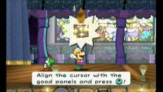 Paper Mario the Thousand-Year Door - Chapter 4 Boss #1 - Atomic Boo