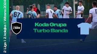 [cały mecz] 2 Liga I 2. kolejka I Wiosna 2024 I Koda Grupa - Turbo Banda