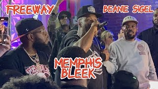 BEANIE SIGEL, FREEWAY, MEMPHIS BLEEK BRING DOWN THE HOUSE IN BROOKLYN, NOV.11TH 2022 EPIC NIGHT