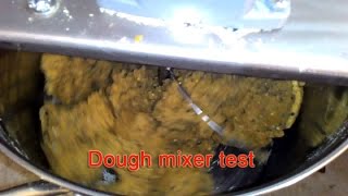 Not expensive dough mixer test for 2-3 kg of dough