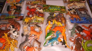 Sea Animals Educational 13+ Dinosaurs Horse Tiger Lion Zebra Cow Camel Sheep Elephant Shark.