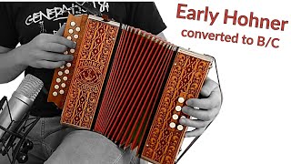 For Sale: Restored Hohner Presswood in B/C - La Cosa Mulligan - Accordion Doctor