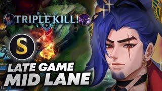 WILD RIFT YASUO MID LANE BEST COMBO LATE GAME SEASON 14