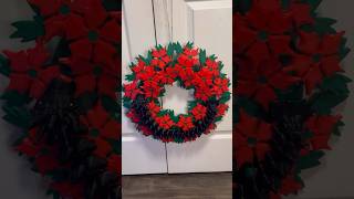 CHRISTMAS WREATH🎄*3D PRINTED* #3d #cool3dprints #3dprinting #3dprint #3dmodeling #satisfying #snow