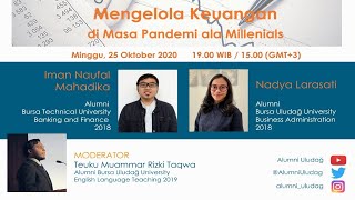 AlumniTalk: Mengelola Keuangan di Masa Pandemi ala Millenials