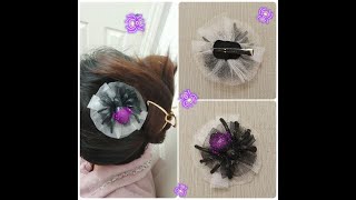 Spider hair clip easy and nice